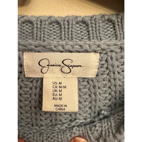 Jessica Simpson Chunky Knit Sweater Size M - Picture 2 of 7